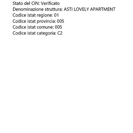 Asti Lovely Apartment Buitenkant foto